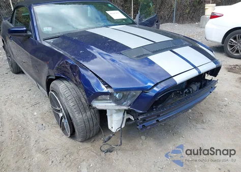 2010 Ford Shelby Gt500 из США, поврежденный, VIN 1ZVBP8KS3A5140210
